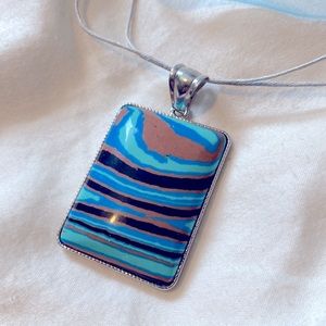 Beautiful bohemian stone necklace